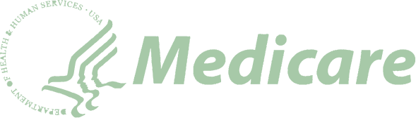 Medicare logo in Arise brand green